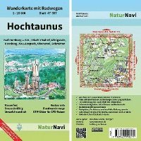 bokomslag Hochtaunus 1 : 25 000, Blatt 47-557