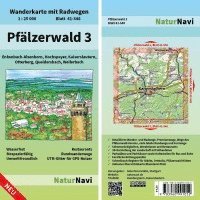 bokomslag Pfälzerwald 3. Blatt 41-548, 1 : 25 000