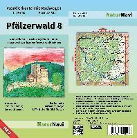 bokomslag Pfälzerwald 8. Blatt 42-544, 1 : 25 000