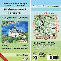 bokomslag Rheinwandern 2 - Lahnstein 1:25 000