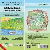 bokomslag Eifelwandern 3 - Nationalpark Eifel, Rureifel 1 : 25 000