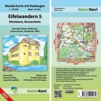 bokomslag Eifelwandern 5 - Rheinbach, Meckenheim 1 : 25 000