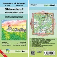 bokomslag Eifelwandern 7 - Hellenthal, Oberes Kylltal 1 : 25 000