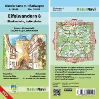 bokomslag Eifelwandern 8 - Blankenheim, Nettersheim 1 : 25 000