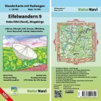 bokomslag Eifelwandern 9 - Hohe Eifel (Nord), Ahrgebirge 1 : 25 000