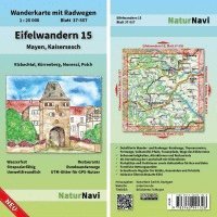 bokomslag Eifelwandern 15 - Mayen, Kaisersesch 1 : 25 000