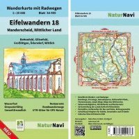 bokomslag Eifelwandern 18 - Manderscheid, Wittlicher Land