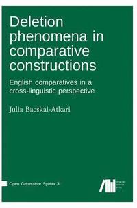 bokomslag Deletion phenomena in comparative constructions