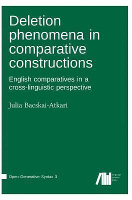 bokomslag Deletion phenomena in comparative constructions