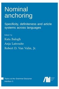 bokomslag Nominal anchoring