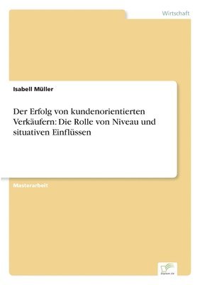 bokomslag Erfolg von kundenorientierten Verkäufern