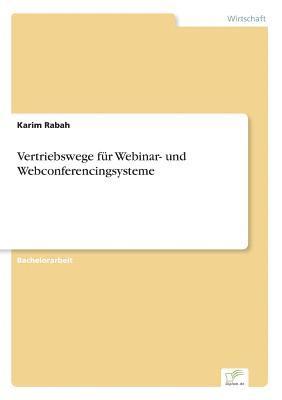 bokomslag Vertriebswege fr Webinar- und Webconferencingsysteme