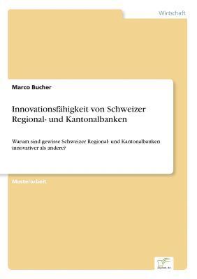 bokomslag Innovationsfahigkeit von Schweizer Regional- und Kantonalbanken