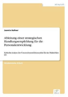 bokomslag Ableitung einer strategischen Handlungsempfehlung fr die Personalentwicklung