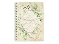 bokomslag familiawedding Greenery - Design Gästebuch zur Hochzeit