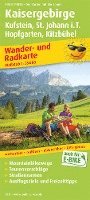 bokomslag Kaisergebirge, Kufstein - St. Johann i.T., Hopfgarten - Kitzbühel Wander- und Radkarte 1 : 35 000
