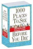 bokomslag 1.000 Places to see before you die - DACH - verkleinerte Sonderausgabe