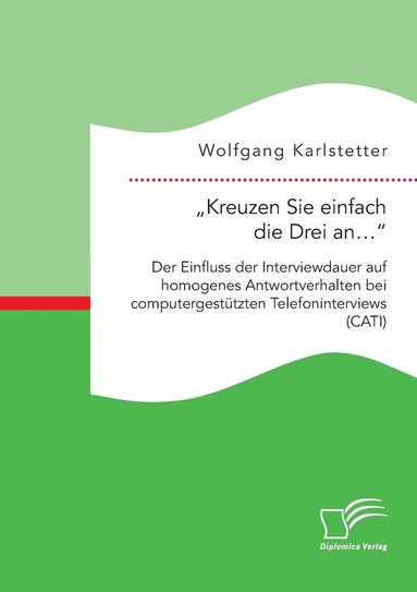 bokomslag "Kreuzen Sie einfach die Drei an...