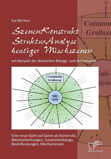 bokomslag SzenenKonstruktStrukturAnalyse heutiger Mischszenen am Beispiel der deutschen Manga- und Animeszene