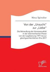 bokomslag Von der "Unzucht zur "Liebe