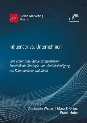 bokomslag Influencer vs. Unternehmen