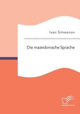 bokomslag mazedonische Sprache