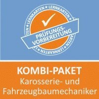 bokomslag AzubiShop24.de Kombi-Paket Lernkarten Karosserie- und Fahrzeugbaumechaniker /in