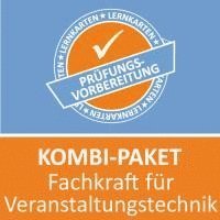 bokomslag Kombi-Paket Fachkraft für Veranstaltungstechnik Lernkarten