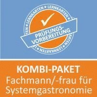 bokomslag AzubiShop24.de Kombi-Paket Lernkarten Fachmann für Systemgastronomie