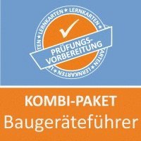 bokomslag AzubiShop24.de Kombi-Paket Baugeräteführer Lernkarten