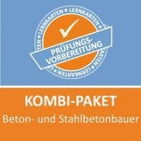 bokomslag AzubiShop24.de Kombi-Paket Beton- und Stahlbetonbauer Lernkarten