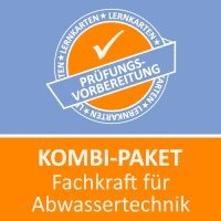bokomslag Kombi-Paket Fachkraft für Abwassertechnik Lernkarten