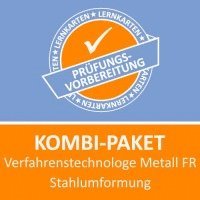 bokomslag Kombi-Paket Verfahrenstechnologe Metall FR Stahlumformung Lernkarten