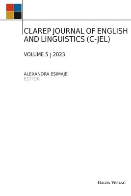 Alexandra Esimaje - Clarep Journal of English and Linguistics (C-Jel), Häftad