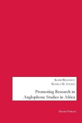 bokomslag Promoting Research in Anglophone Studies in Africa