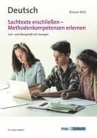 bokomslag Sachtexte erschließen - Methodenkompetenz erlernen Klasse 9 und 10