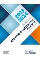 bokomslag Sicher zum Hauptschulabschluss Deutsch Baden-Württemberg 2023 und 2024