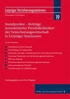 bokomslag Standpunkte - Beiträge renommierter Persönlichkeiten der Versicherungswirtschaft in Leipziger Seminaren