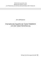 Jan Lüttringhaus - Internationale Aspekte der Cyber-Haftpflicht und der Cyber-Versicherung, Häftad. Tillgänglighet: Lägg i varukorg