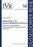 Niklas Heinkes, Lothar Michael, Dirk Looschelders - Datenschutz in der Berufsunfähigkeitsversicherung, Häftad