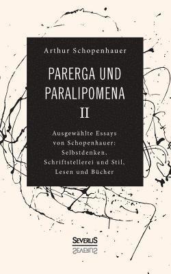 Parerga und Paralipomena II 1