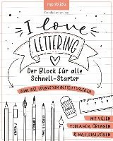 bokomslag I Love Lettering - Der Block für alle Schnell-Starter