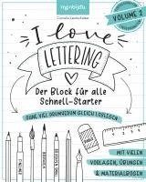 bokomslag I Love Lettering - Der Block für alle Schnell-Starter Volume 2