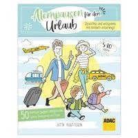 bokomslag ADAC Atempausen für den Urlaub - Stressfrei und entspannt mit Kindern unterwegs - 50 Karten gegen Langeweile