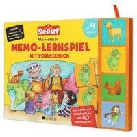 Scout: Mein erstes Memo Lernspiel mit Vorlesebuch - Kunterbunte Geschichten mit 40 Memokarten! 1