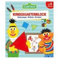 bokomslag Sesamstraße Kindergartenblock - Schwünge, Farben, Formen