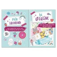 bokomslag Mein Ideenbuch - mit Eintraglisten, Challenges und DIY-Ideen, inkl. Papiere und Doodle-Sticker