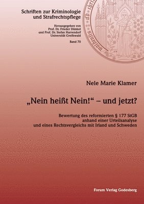 Nele Marie Klamer - "Nein heißt Nein!" - und jetzt?, Häftad