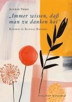 bokomslag "Immer wissen, daß man zu danken hat"