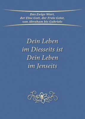 bokomslag Dein Leben im Diesseits ist Dein Leben im Jenseits